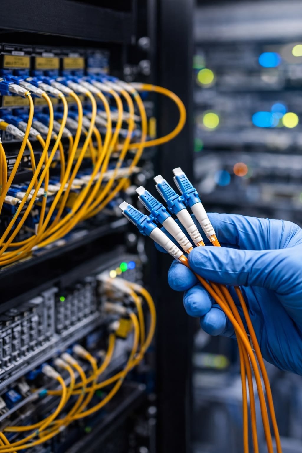 Structured cabling site work by Ankit Electricals